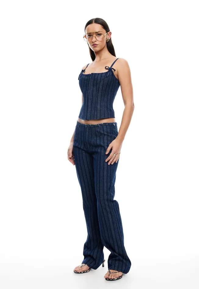 Pants Women Lioness Fashion CHARISMATIC JEAN Dark Denim