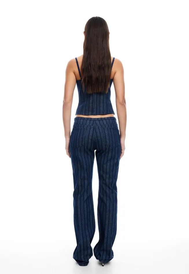Pants Women Lioness Fashion CHARISMATIC JEAN Dark Denim Pants Women Lioness Fashion CHARISMATIC JEAN Dark Denim