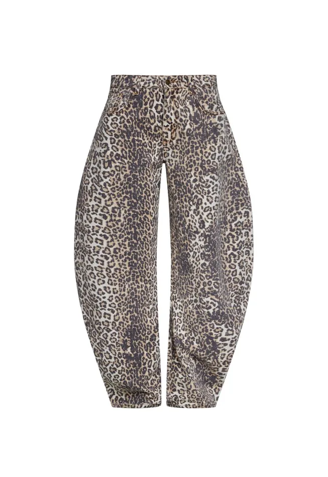 Pants Women Lioness Fashion HORSESHOE JEAN Leopard Fade Pants Women Lioness Fashion HORSESHOE JEAN Leopard Fade
