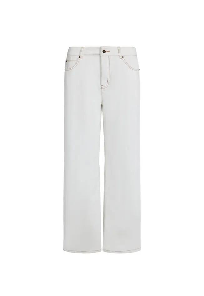Pants Women Lioness Fashion TOP MODEL JEAN Porcelain