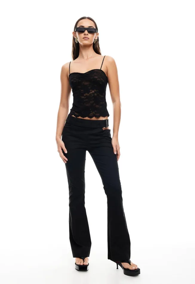 Pants Women Lioness Fashion YVES PANT Onyx Pants Women Lioness Fashion YVES PANT Onyx