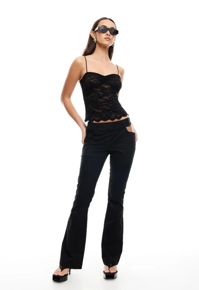 Pants Women Lioness Fashion YVES PANT Onyx Pants Women Lioness Fashion YVES PANT Onyx