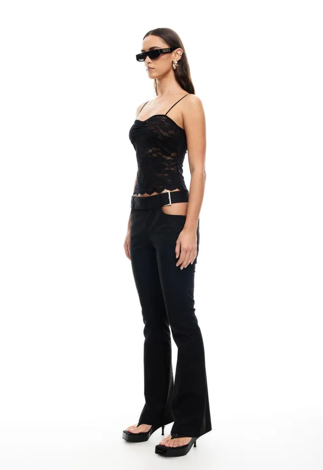 Pants Women Lioness Fashion YVES PANT Onyx Pants Women Lioness Fashion YVES PANT Onyx