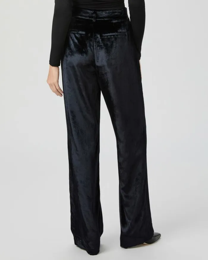 Pants Women PAIGE Chateau Pant 8211 Midnight Velvet Pants Women PAIGE Chateau Pant 8211 Midnight Velvet