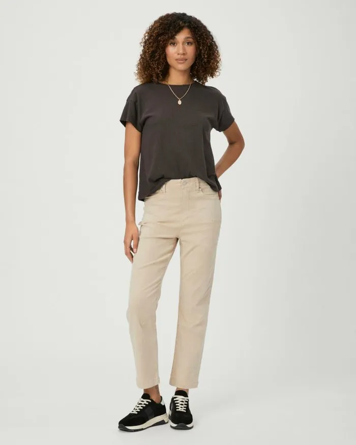 Pants Women PAIGE Drew Straight Pant 8211 Vintage Warm Sand