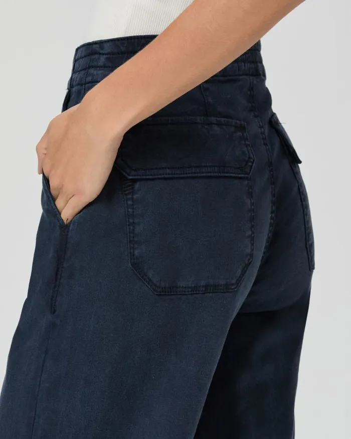 Pants Women PAIGE Reid Jogger 8211 Vintage Navy Seascape Pants Women PAIGE Reid Jogger 8211 Vintage Navy Seascape