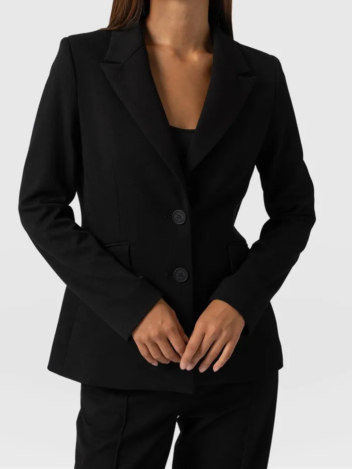 Payton Blazer 8211 Black Black Women Saint And Sofia Blazers