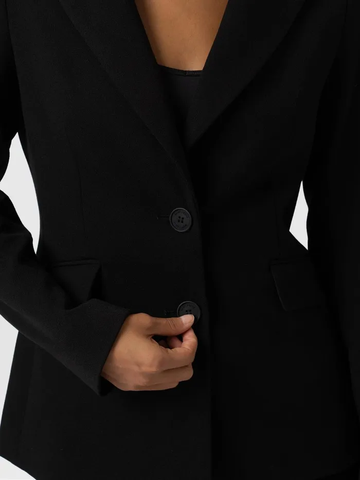 Payton Blazer 8211 Black Black Women Saint And Sofia Blazers