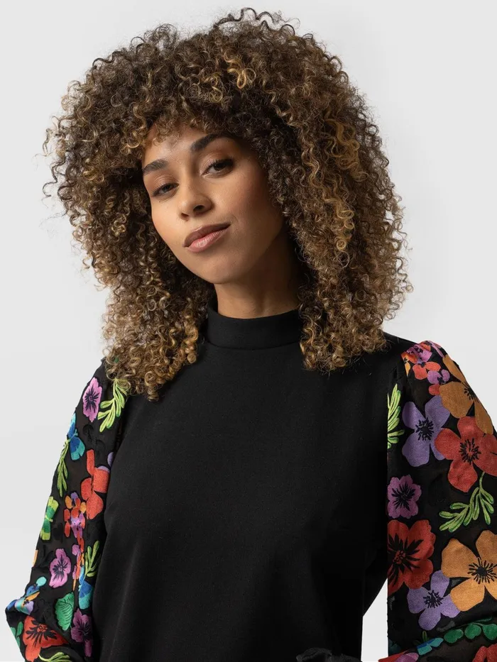 Penny Puff Sleeve Long Sleeve 8211 Pop Floral Pop Floral Women Saint And Sofia TShirts and Tanks