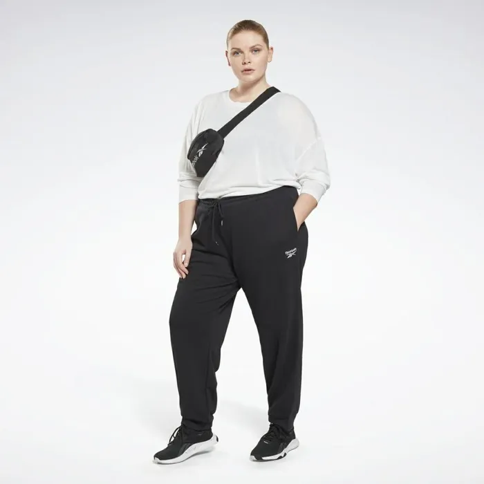 Plus Size 1X4X Womens Reebok Identity French Terry Pants Plus Size Black