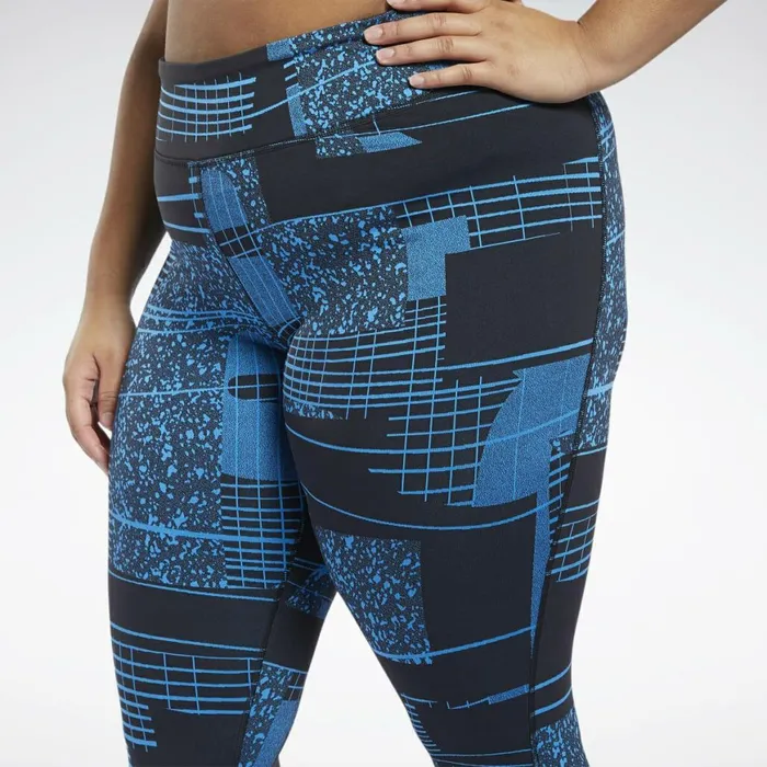 Plus Size 1X4X Womens Reebok Lux 2 Leggings Black