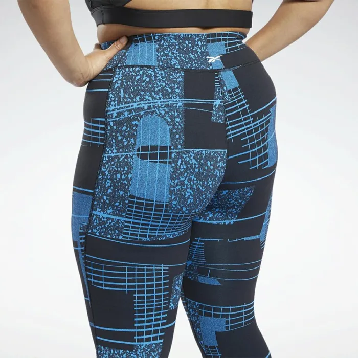 Plus Size 1X4X Womens Reebok Lux 2 Leggings Black