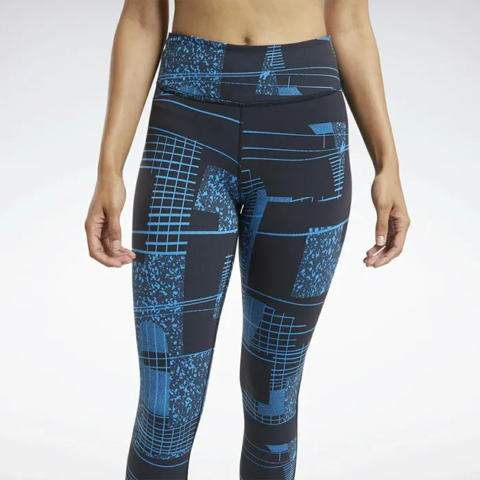 Plus Size 1X4X Womens Reebok Lux 2 Leggings Black