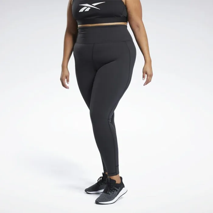 Plus Size 1X4X Womens Reebok Lux HighRise 2 Leggings Black