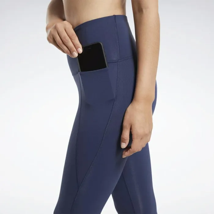Plus Size 1X4X Womens Reebok Lux HighRise 2 Leggings Vector Navy