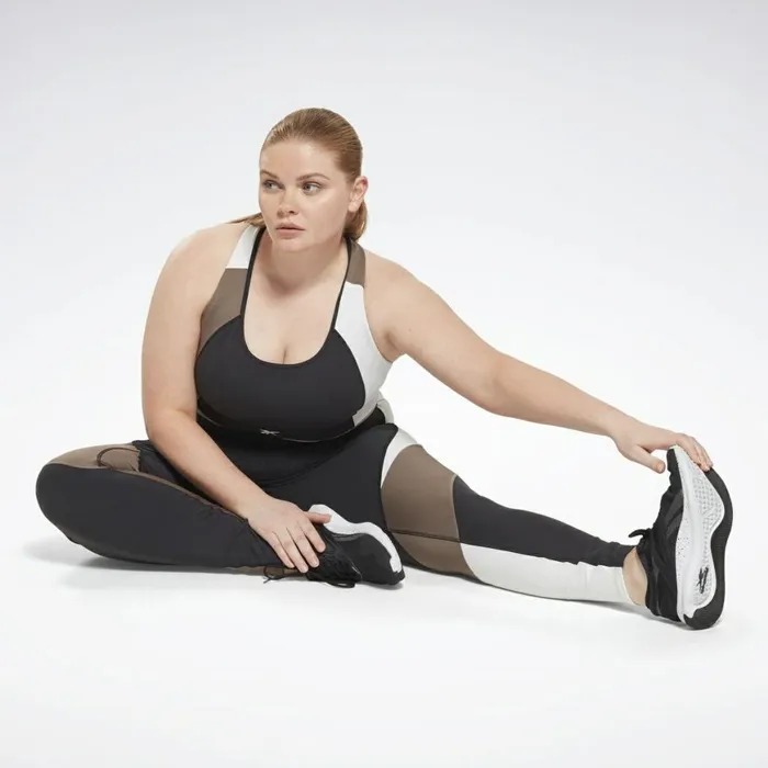 Plus Size 1X4X Womens Reebok Lux HighRise Leggings Plus Size Black