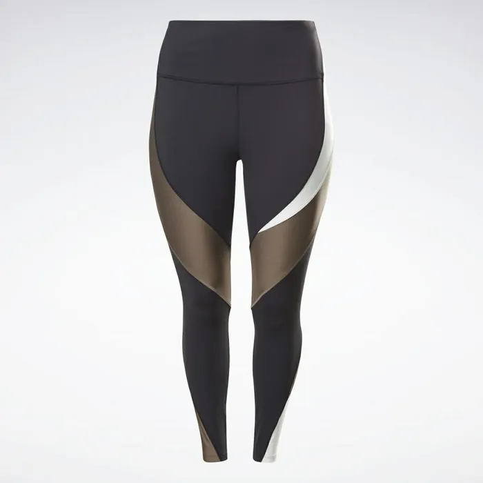 Plus Size 1X4X Womens Reebok Lux HighRise Leggings Plus Size Black