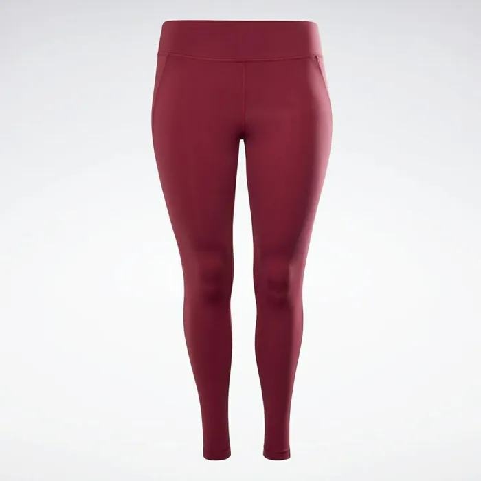 Plus Size 1X4X Womens Reebok Lux Leggings Plus Size Punch Berry