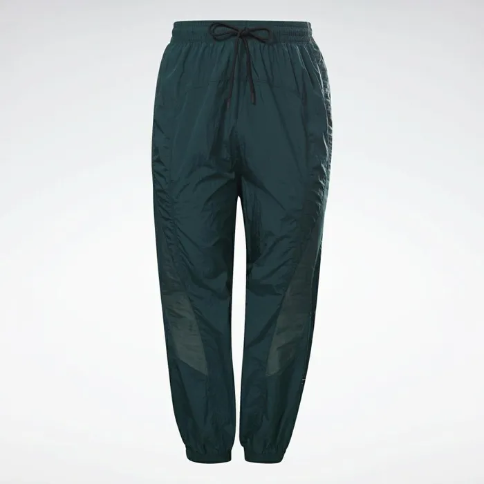 Plus Size 1X4X Womens Reebok Studio Woven Pants Plus Size Forest Green