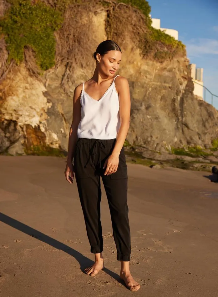Pocket Jogger 8211 Vintage Black Women Bella Dahl Joggers