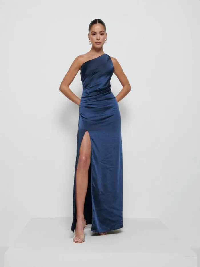 Pretty Lavish Bridesmaid Dresses Women Amelia Ruched Maxi Bridesmaid Dress Navy Pretty Lavish Bridesmaid Dresses Women Amelia Ruched Maxi Bridesmaid Dress Navy