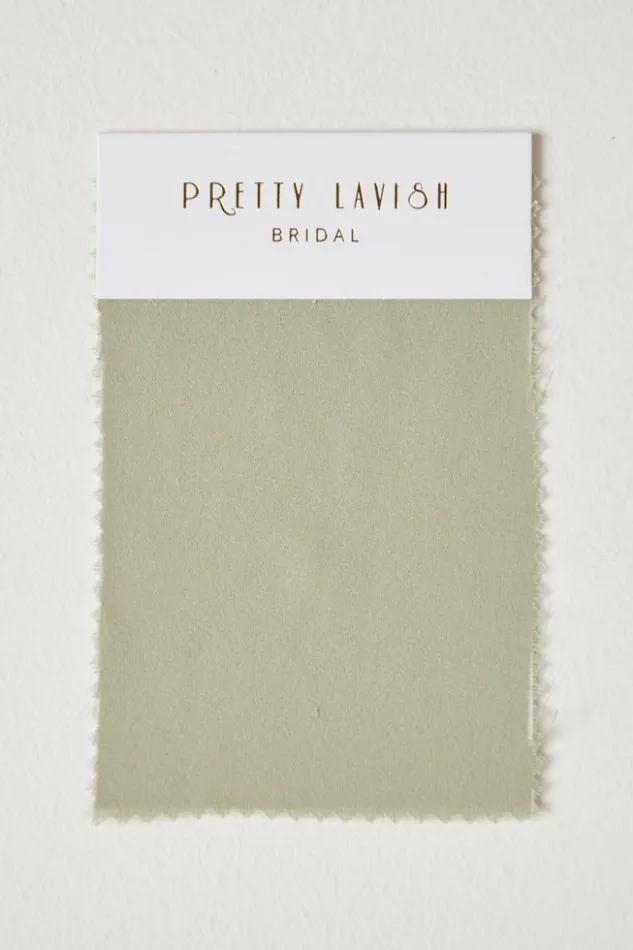Pretty Lavish Bridesmaid Dresses Women Chiffon Olive Bridesmaids Swatch Olive