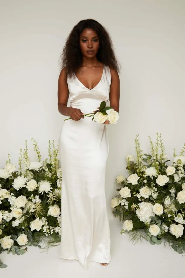 Pretty Lavish Bridesmaid Dresses Women Esmee Maxi Bridesmaid Dress Champagne