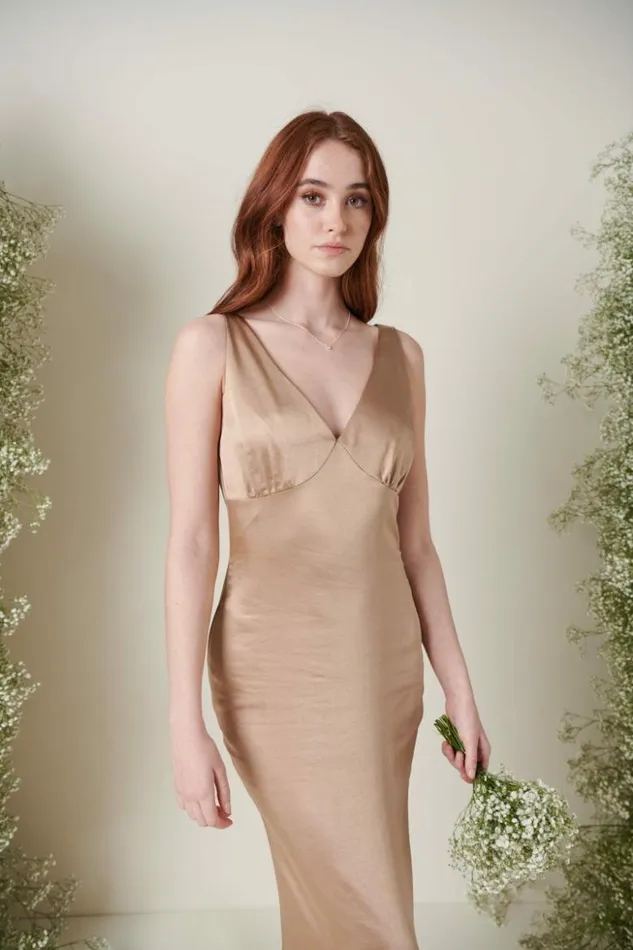 Pretty Lavish Bridesmaid Dresses Women Esmee Maxi Bridesmaid Dress Mocha Pretty Lavish Bridesmaid Dresses Women Esmee Maxi Bridesmaid Dress Mocha