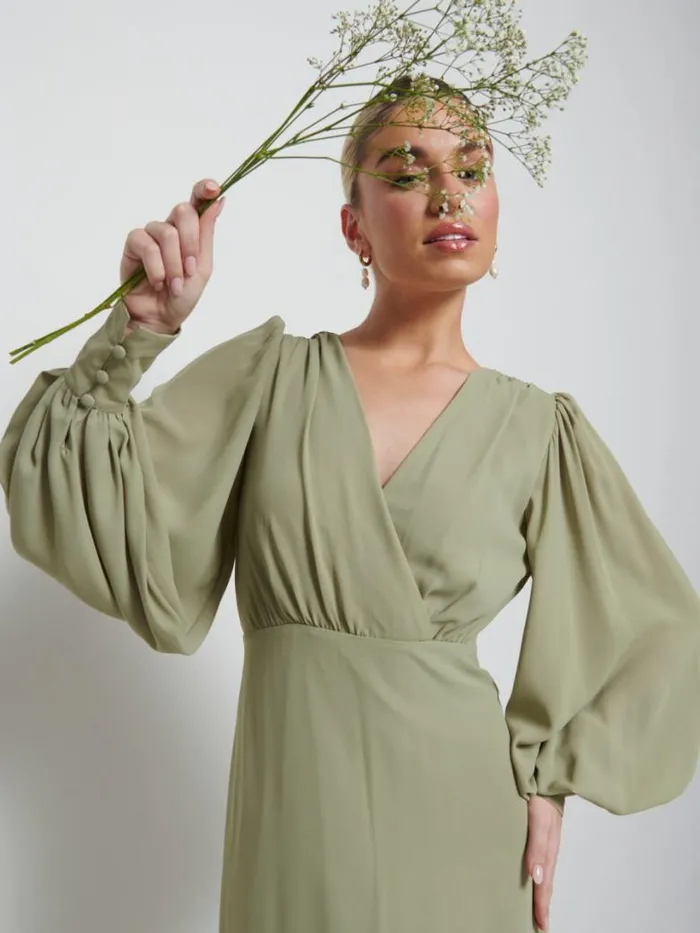 Pretty Lavish Bridesmaid Dresses Women Sienna Chiffon Bridesmaid Dress Olive
