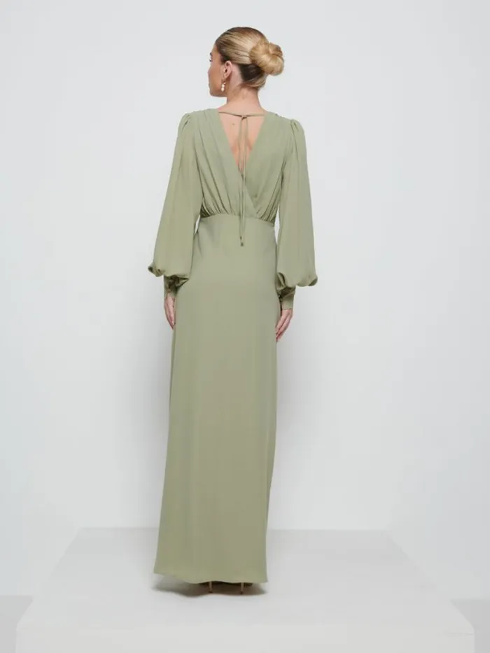 Pretty Lavish Bridesmaid Dresses Women Sienna Chiffon Bridesmaid Dress Olive