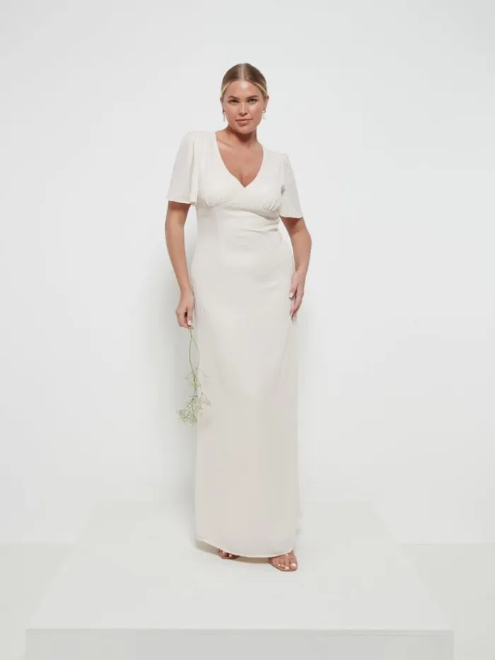 Pretty Lavish Chiffon Bridesmaid Dresses Women Edie Chiffon Maxi Bridesmaids Dress Champagne Pretty Lavish Chiffon Bridesmaid Dresses Women Edie Chiffon Maxi Bridesmaids Dress Champagne