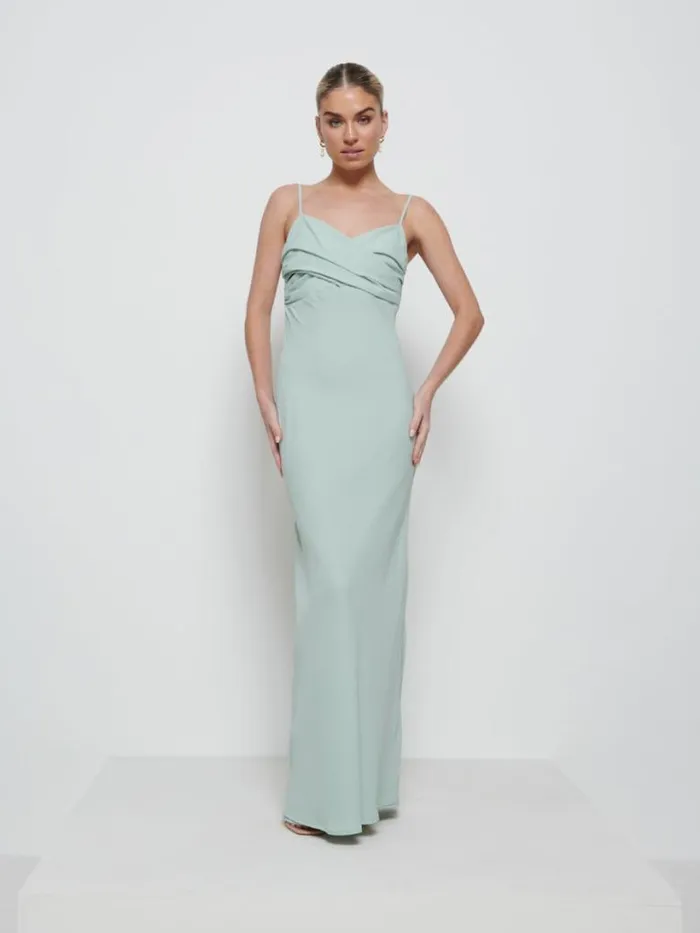 Pretty Lavish Chiffon Bridesmaid Dresses Women Kehlani Twist Cami Bridesmaid Dress Sage Pretty Lavish Chiffon Bridesmaid Dresses Women Kehlani Twist Cami Bridesmaid Dress Sage