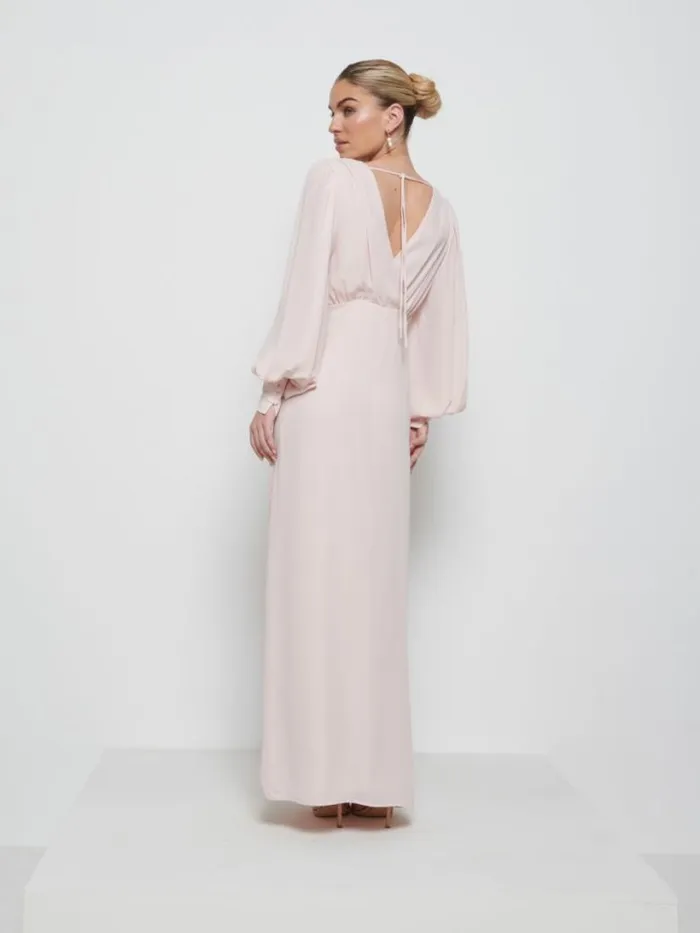 Pretty Lavish Chiffon Bridesmaid Dresses Women Sienna Chiffon Bridesmaid Dress Blush