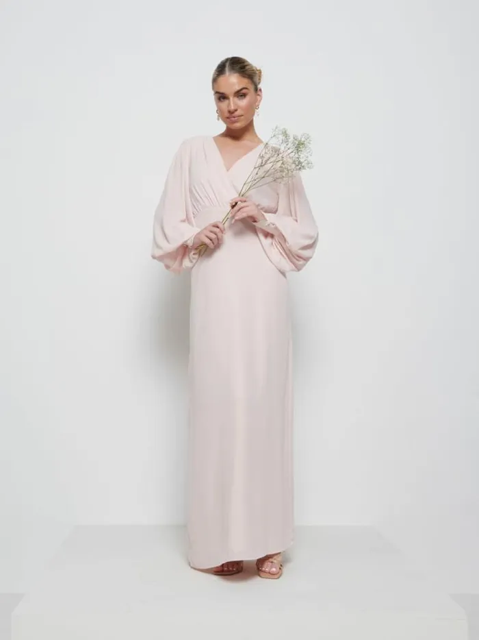 Pretty Lavish Chiffon Bridesmaid Dresses Women Sienna Chiffon Bridesmaid Dress Blush