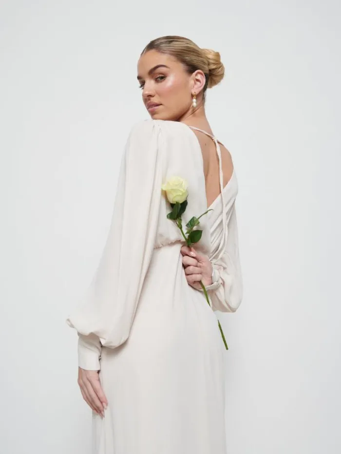 Pretty Lavish Chiffon Bridesmaid Dresses Women Sienna Chiffon Bridesmaid Dress Champagne