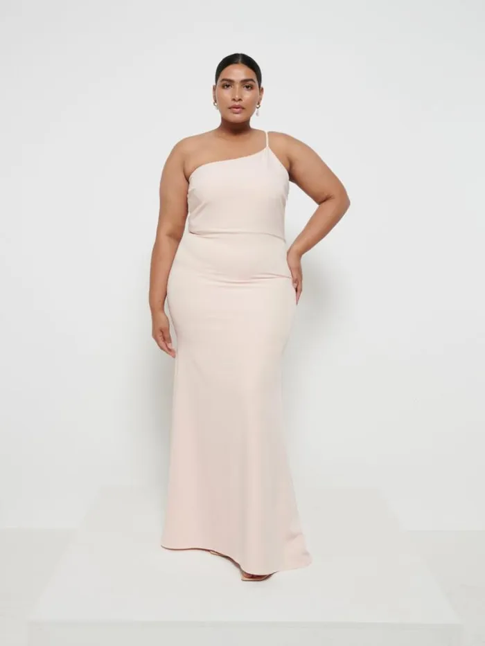 Pretty Lavish Crepe Bridesmaid Dresses Women Amelia Crepe Maxi Bridesmaid Dress Curve Blush Pretty Lavish Crepe Bridesmaid Dresses Women Amelia Crepe Maxi Bridesmaid Dress Curve Blush