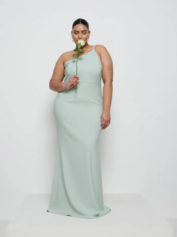 Pretty Lavish Crepe Bridesmaid Dresses Women Amelia Crepe Maxi Bridesmaid Dress Curve Sage Pretty Lavish Crepe Bridesmaid Dresses Women Amelia Crepe Maxi Bridesmaid Dress Curve Sage