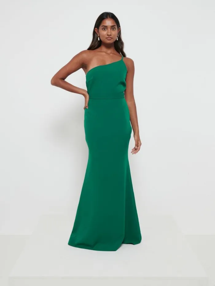 Pretty Lavish Crepe Bridesmaid Dresses Women Amelia Crepe Maxi Bridesmaid Dress Emerald Pretty Lavish Crepe Bridesmaid Dresses Women Amelia Crepe Maxi Bridesmaid Dress Emerald