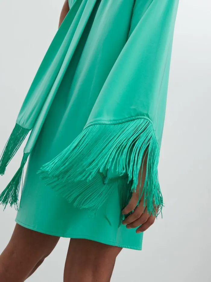 Pretty Lavish Dresses Women Keeley One Shoulder Mini Dress Green