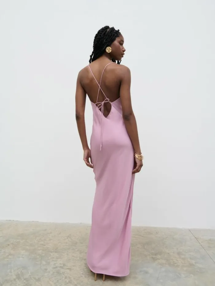 Pretty Lavish Dresses Women Onyx Cut Out Maxi Dress Purple