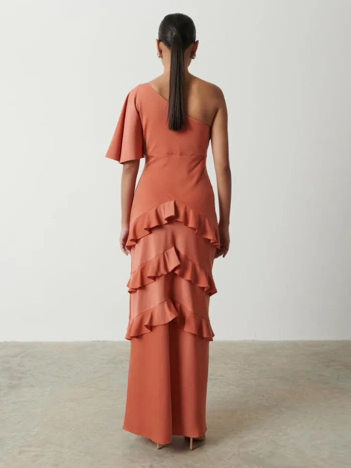 Pretty Lavish Dresses Women Romilly Maxi Dress Terracotta
