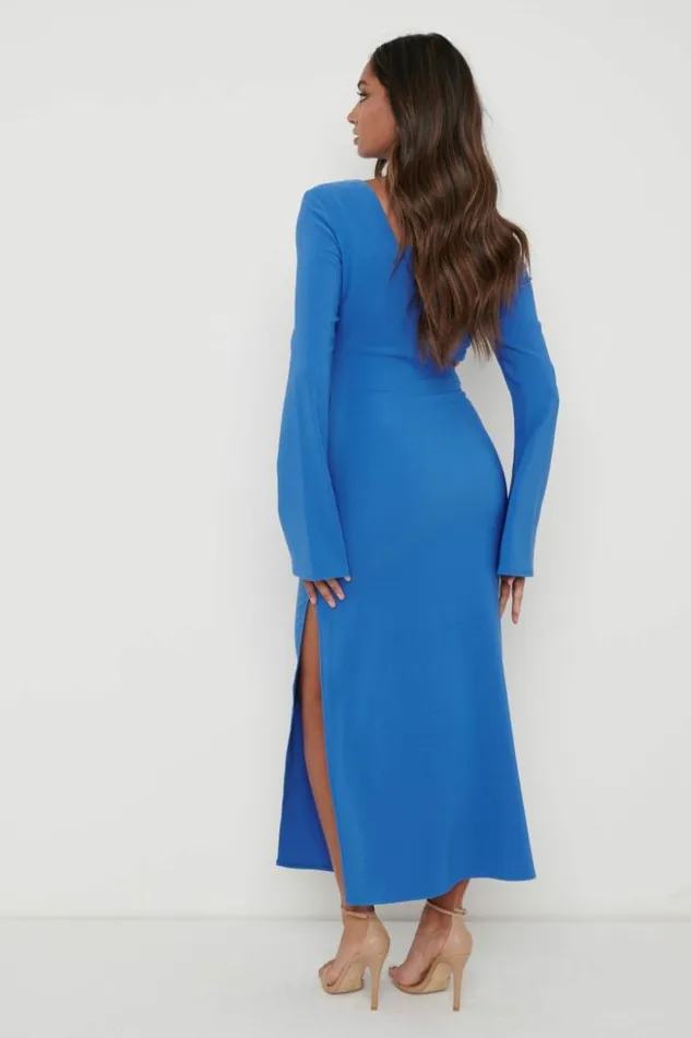 Pretty Lavish Dresses Women Zariah Cut Out Midaxi Dress Blue
