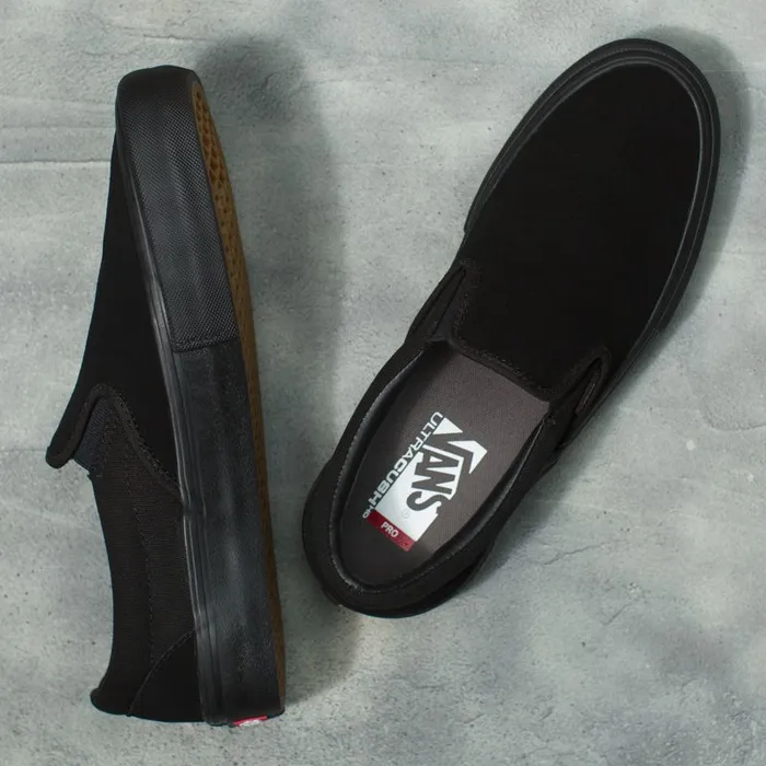 Pro Skate MenWomen Vans SlipOn Pro Blackout Pro Skate MenWomen Vans SlipOn Pro Blackout