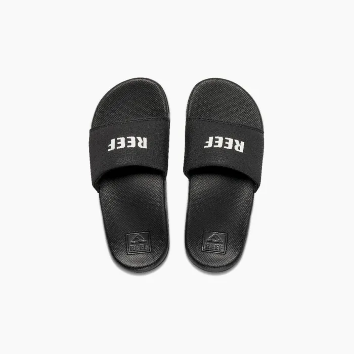 Reef Kids 58 Years One Slide Reef Blackwhite