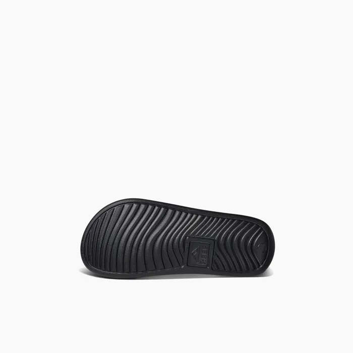 Reef Kids 58 Years One Slide Reef Blackwhite Reef Kids 58 Years One Slide Reef Blackwhite