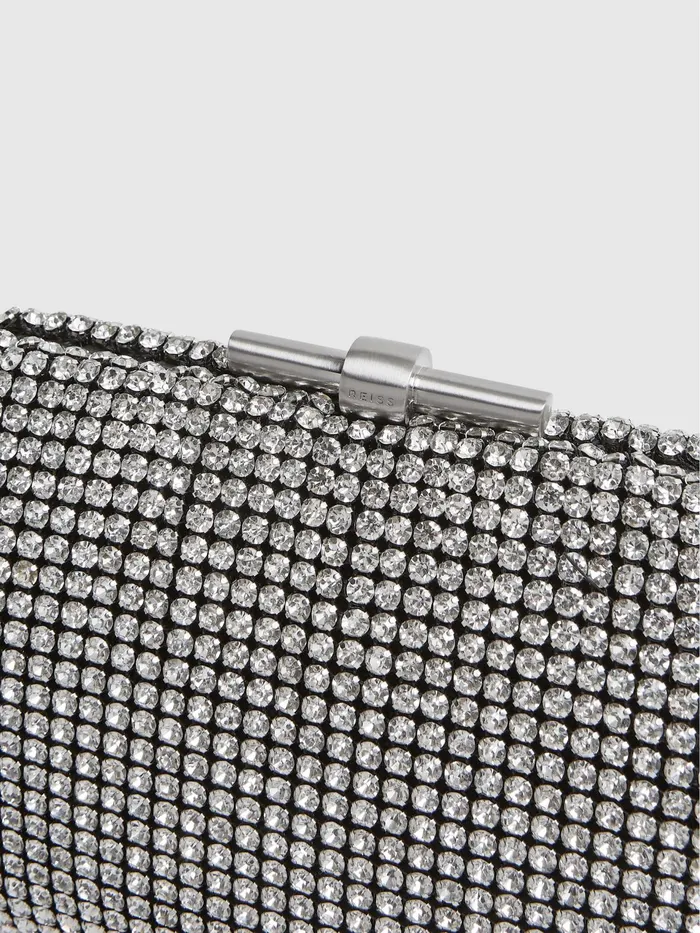 Reiss Bags Adaline Embellished Clutch Bag Opal 8211 Women