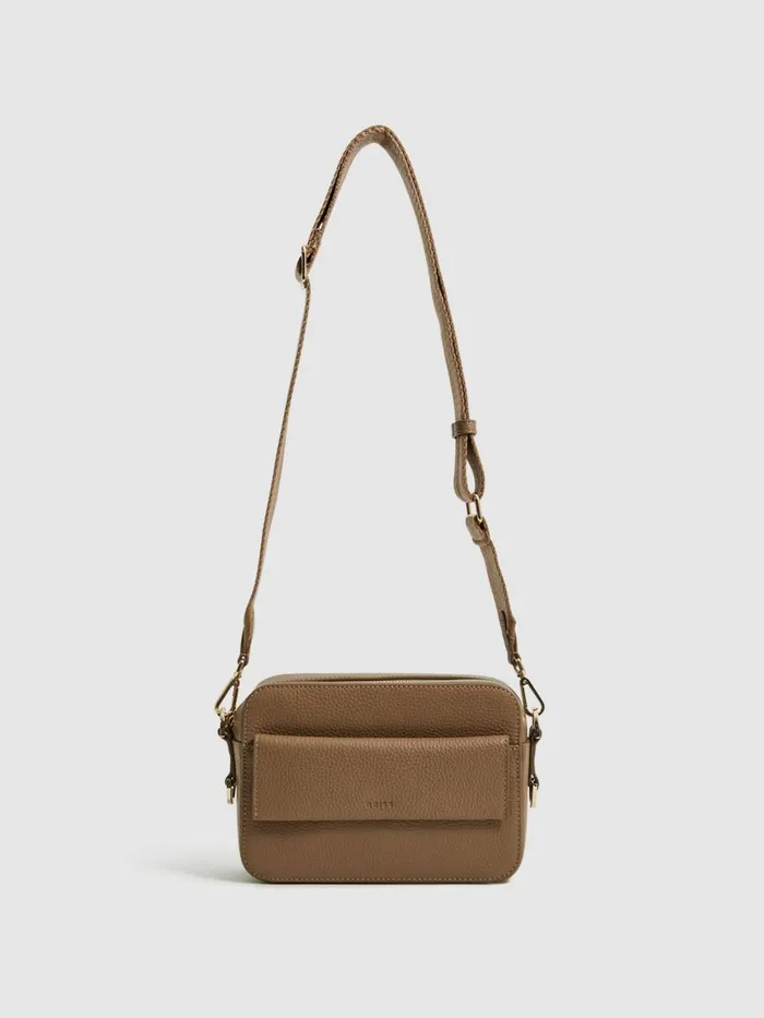 Reiss Bags Cleo Leather Crossbody Camera Bag Black 8211 Women