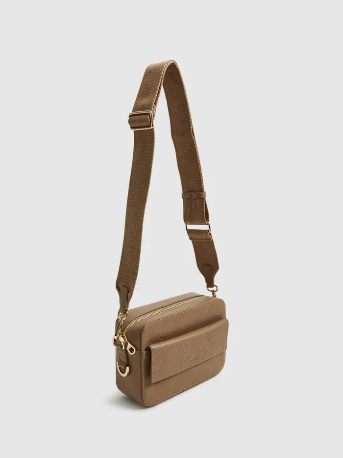 Reiss Bags Cleo Leather Crossbody Camera Bag Black 8211 Women