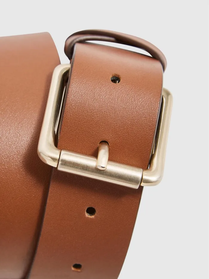 Reiss Belts Annexe Leather Belt Black 8211 Women