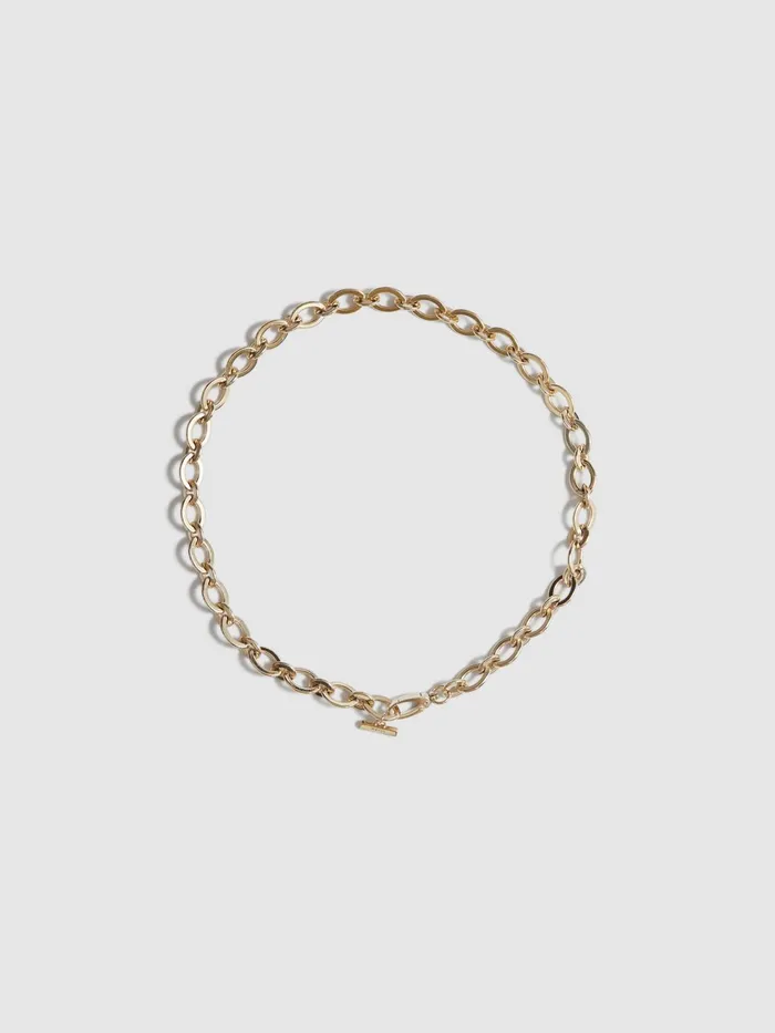 Reiss Belts Camilla Oval Chain Belt Gold 8211 Women